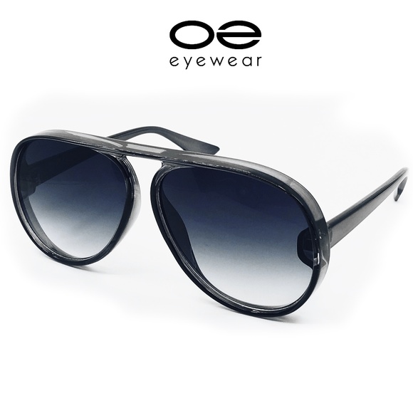 O2 Eyewear Accessories - O2 Eyewear 8054 Oversize Aviator Funky Sunglasses